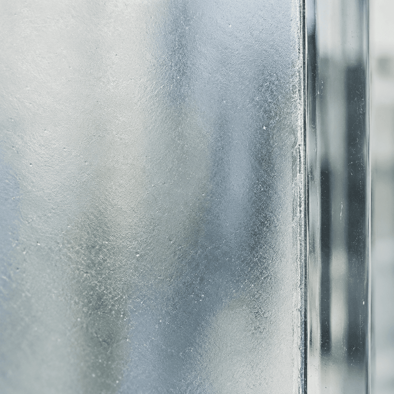 frosted surface detail — editorial illustration