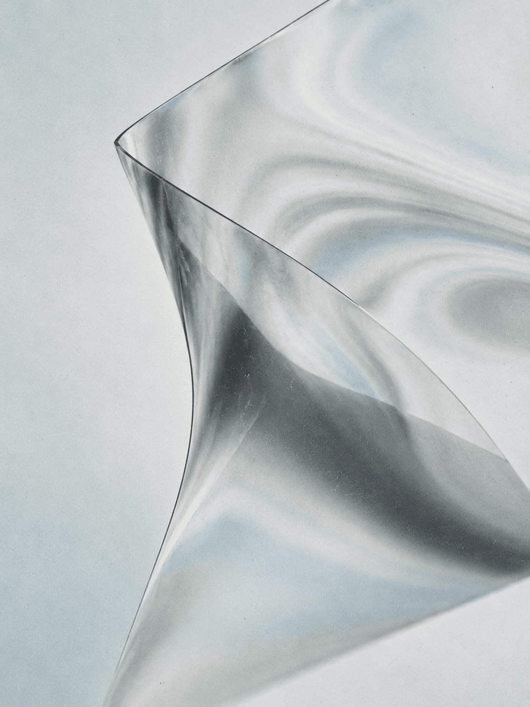 polarized film torsion — editorial illustration