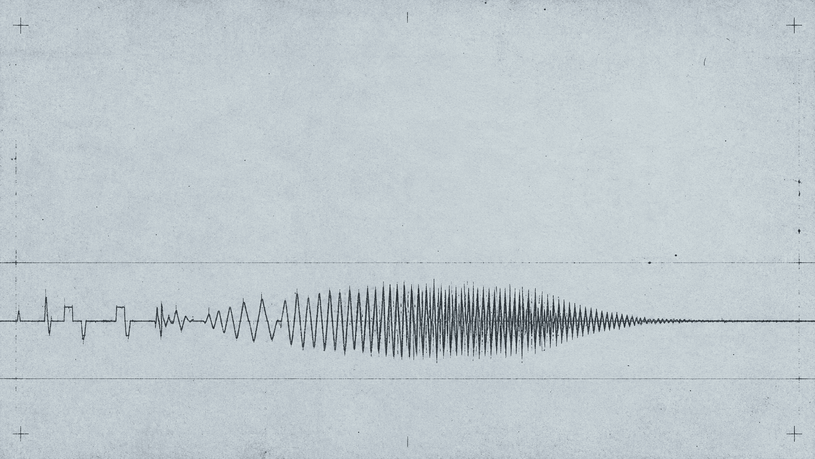 signal recording strip — editorial illustration