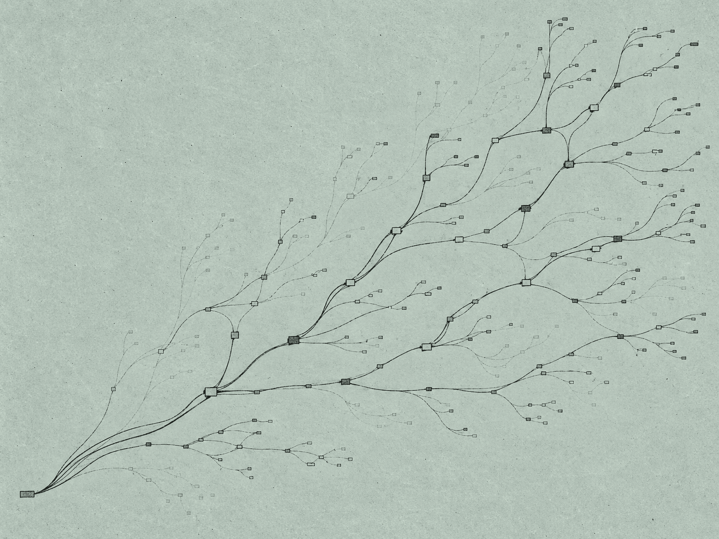 branch provenance plate — editorial illustration